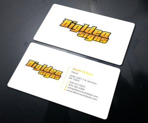 Business Card Design by Uttom 2 for Bigidea Wraps Inc | Design: #23384452