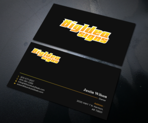 Business Card Design by Uttom 2 for Bigidea Wraps Inc | Design: #23384454