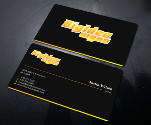 Business Card Design by Uttom 2 for Bigidea Wraps Inc | Design: #23384460