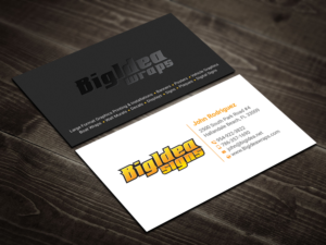 Business Card Design by DesignShout for Bigidea Wraps Inc | Design: #23404561