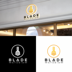 BLADE ,  BLADE STUDIO | Logo Design by ZiangArt_Studio