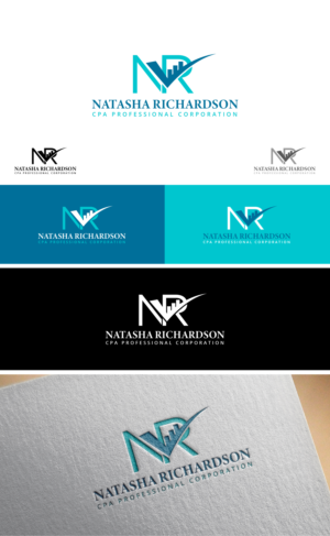 Logo Design by Next Screen Infotech for Natasha Richardson CPA Professional Corporation | Design: #23389151