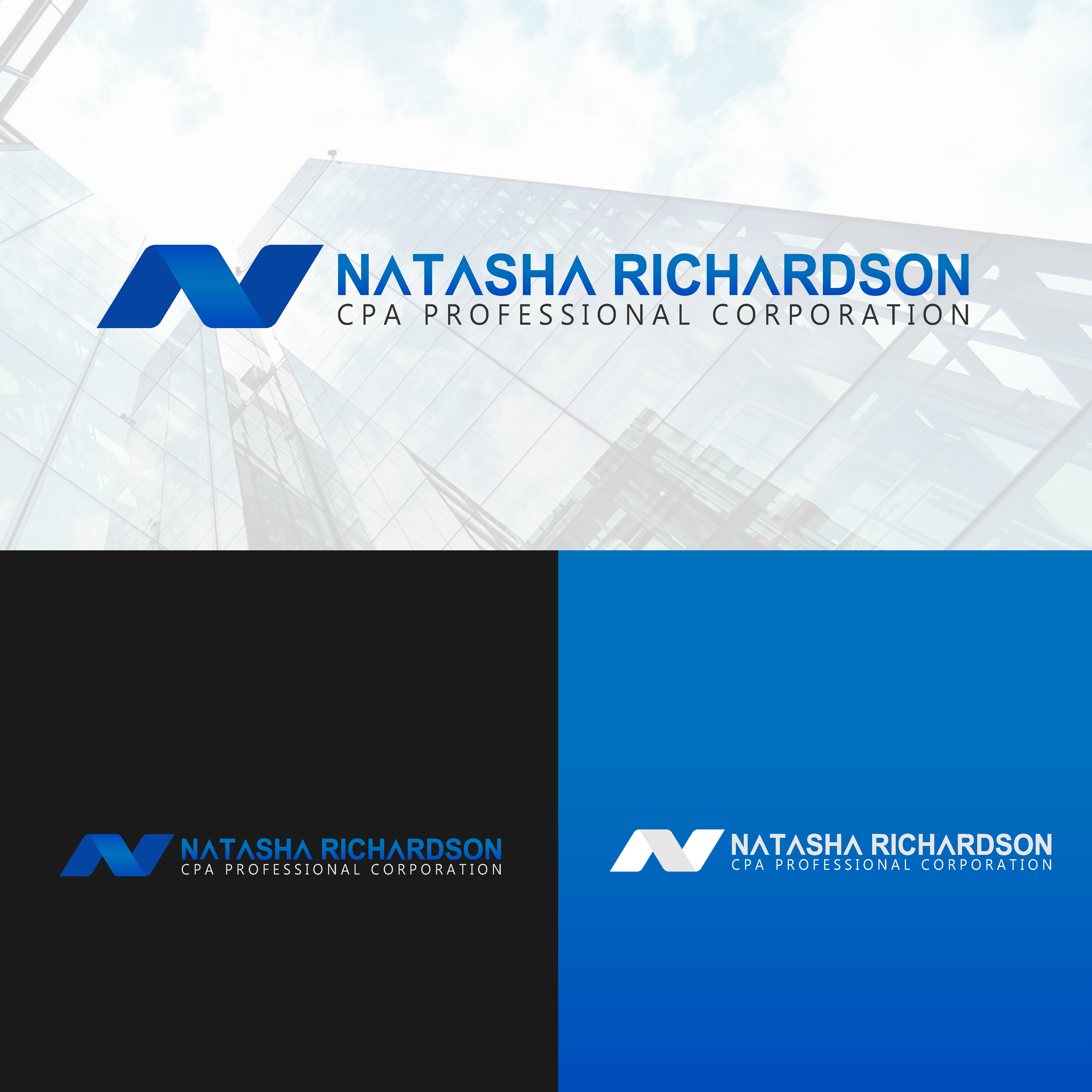Logo Design by ADIL HUSSAIN for Natasha Richardson CPA Professional Corporation | Design #23397761