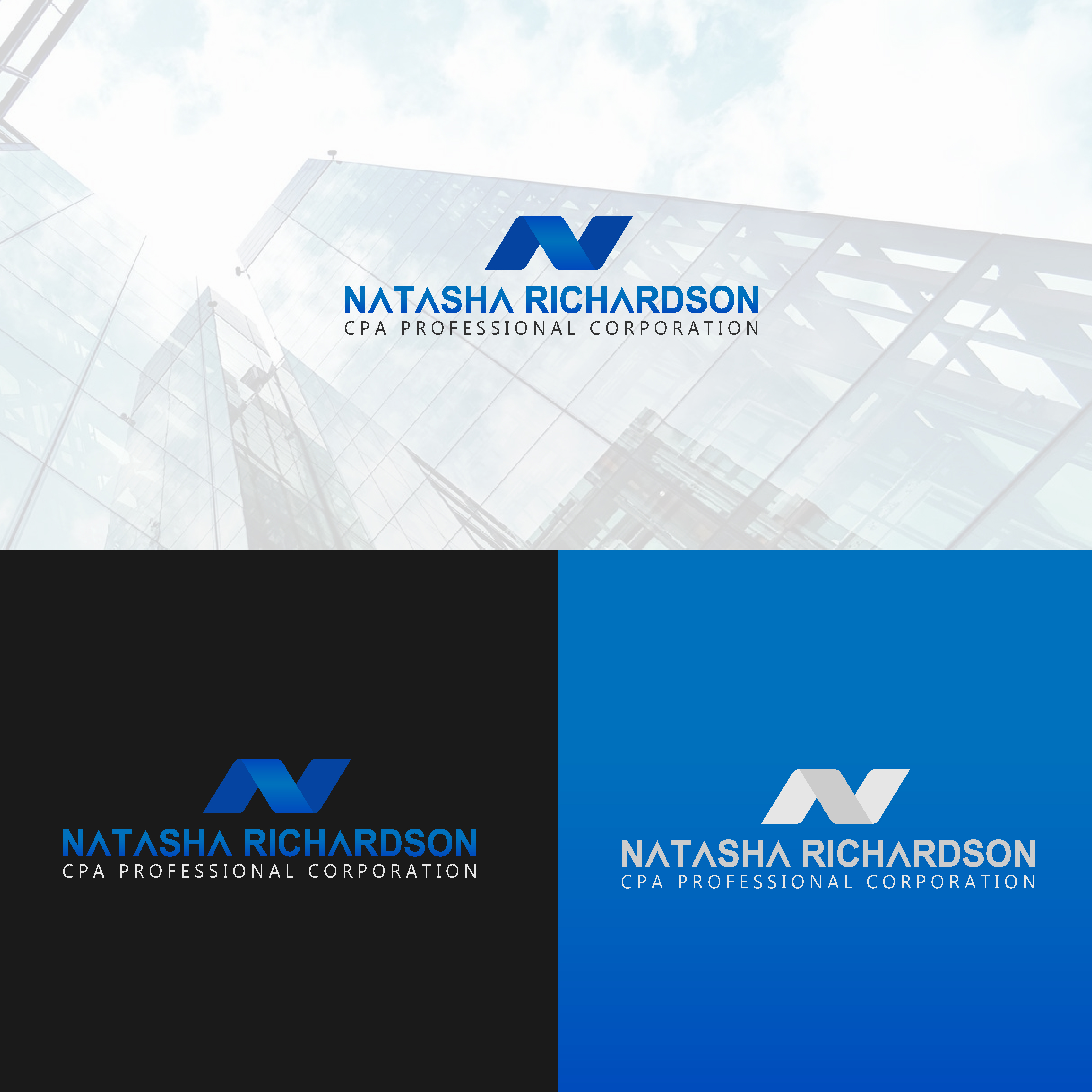 Logo Design by ADIL HUSSAIN for Natasha Richardson CPA Professional Corporation | Design #23397932