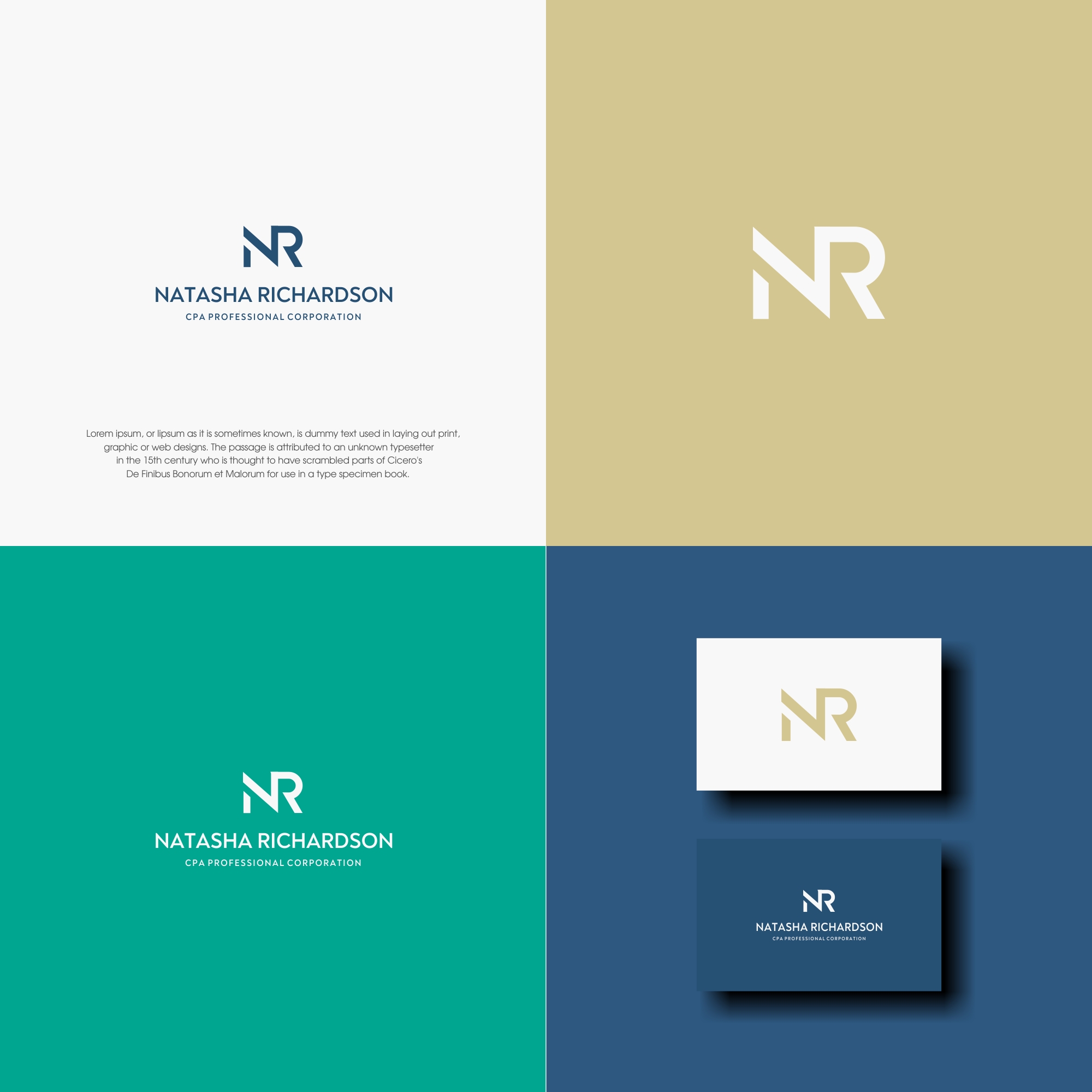 Logo Design by sabro | art for Natasha Richardson CPA Professional Corporation | Design #23395349