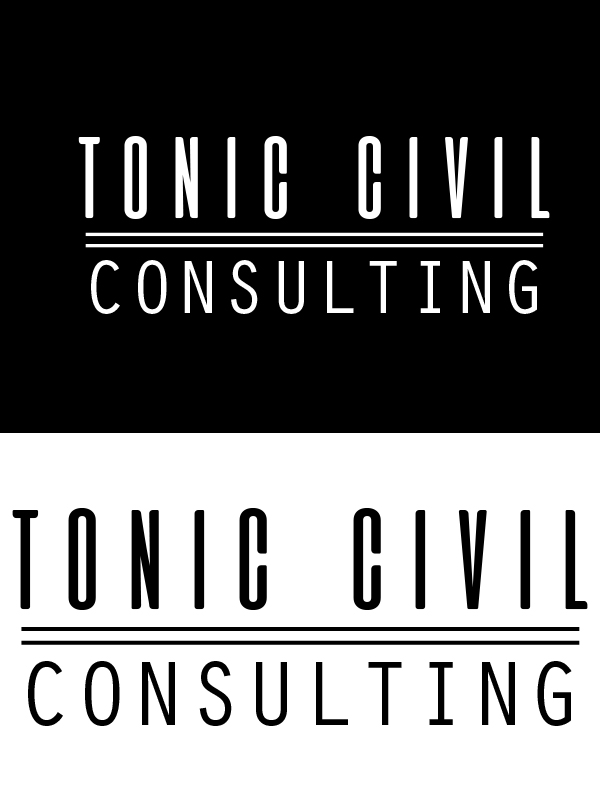 Logo Design by Eleeza Creative 2 for TONIC Civil Consulting | Design #23398771