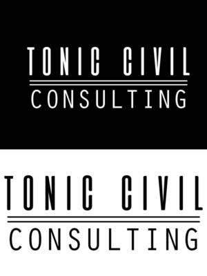 Logo Design by Eleeza Creative 2 for TONIC Civil Consulting | Design: #23398771