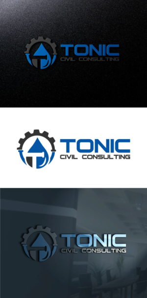 TONIC CIVIL CONSULTING  | Logo Design by akterkhadijars