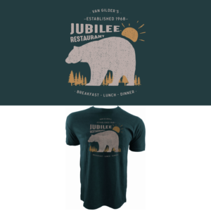 T-shirt Design by Jburtonux for Jubilee Restaurant | Design: #23432524
