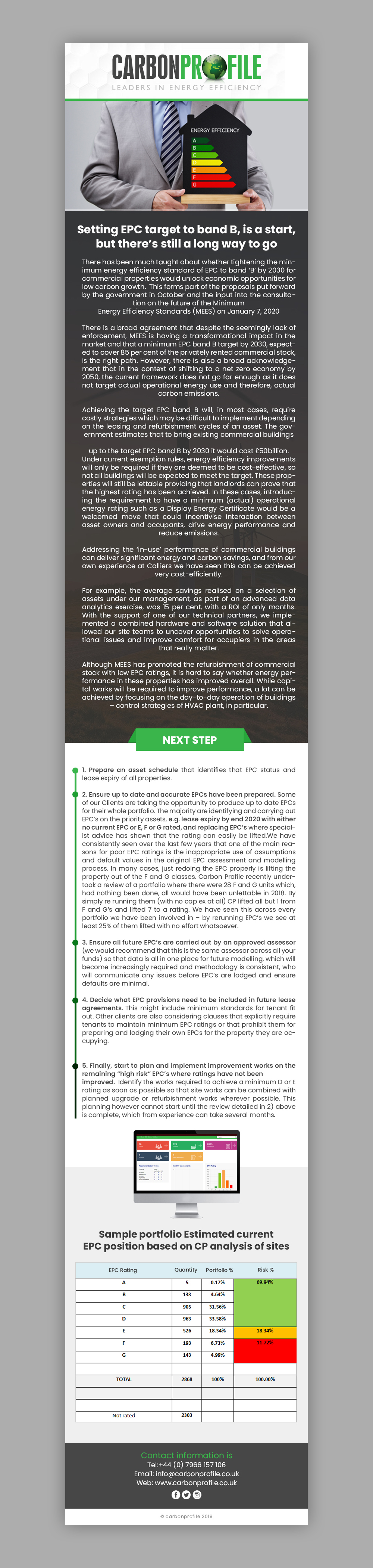 Infographic Design by Pd Work for Carbon Profile Ltd | Design #23443764