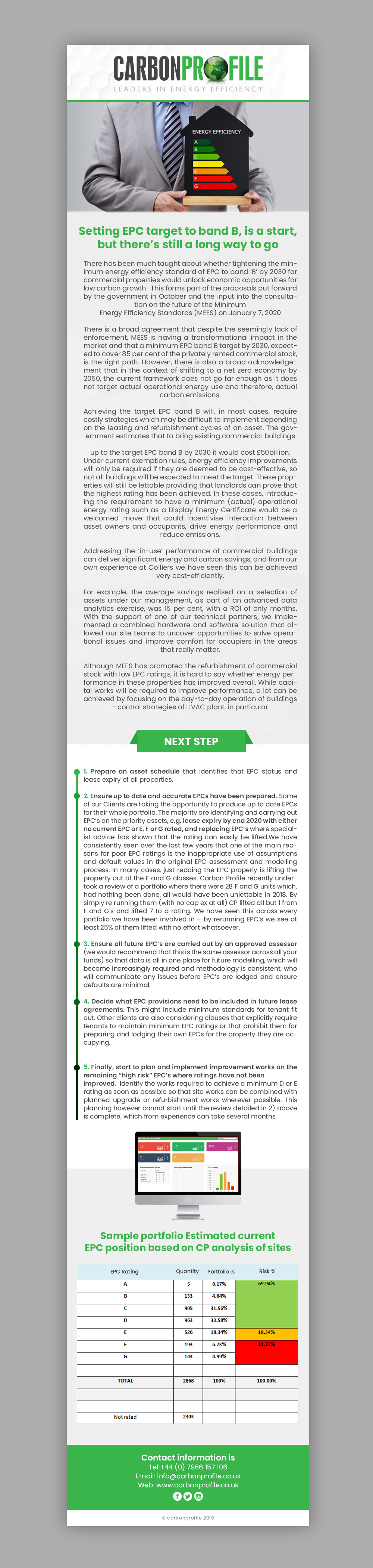 Infographic Design by Pd Work for Carbon Profile Ltd | Design #23505897