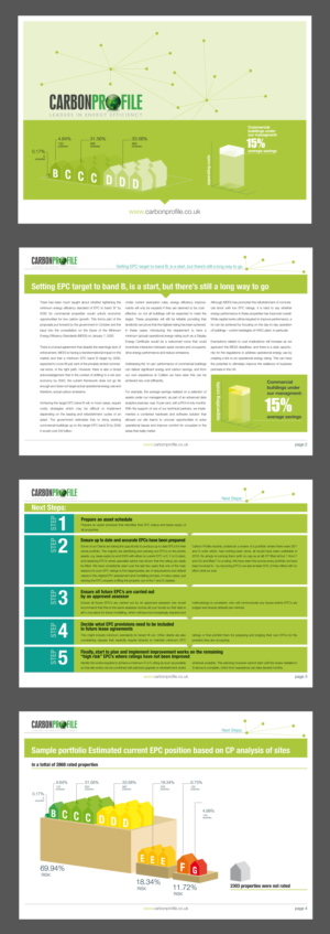 Infografik-Design von filipcraft_1 für Carbon Profile Ltd | Design: #23458290
