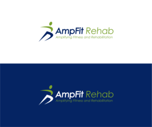 AmpFit Rehab. Amplifying Fitness and Rehabilitation  | Logo Design by .Ashu.
