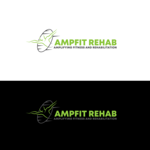 AmpFit Rehab. Amplifying Fitness and Rehabilitation  | Logo Design by Graphic Bricks
