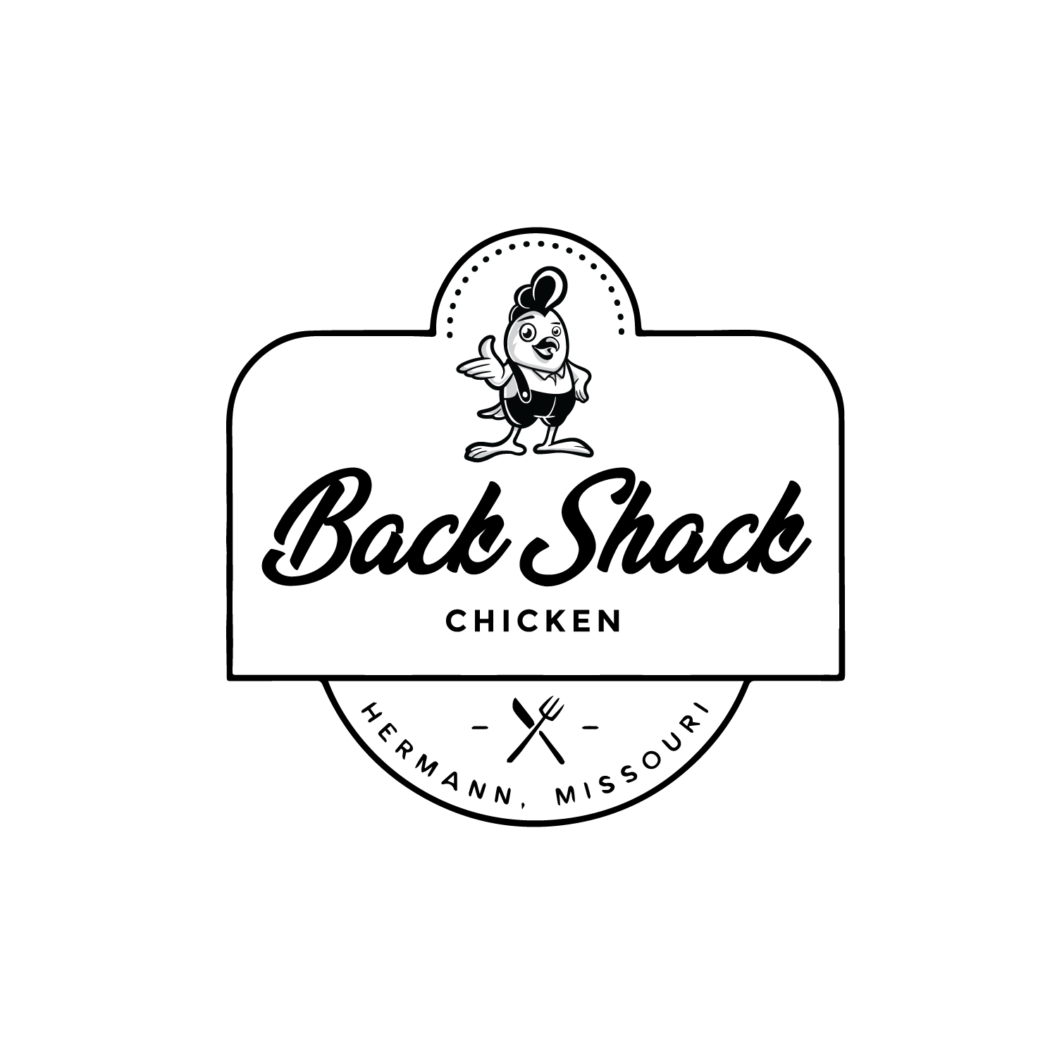 Logo Design by B'signs for back shack chicken | Design #23437576