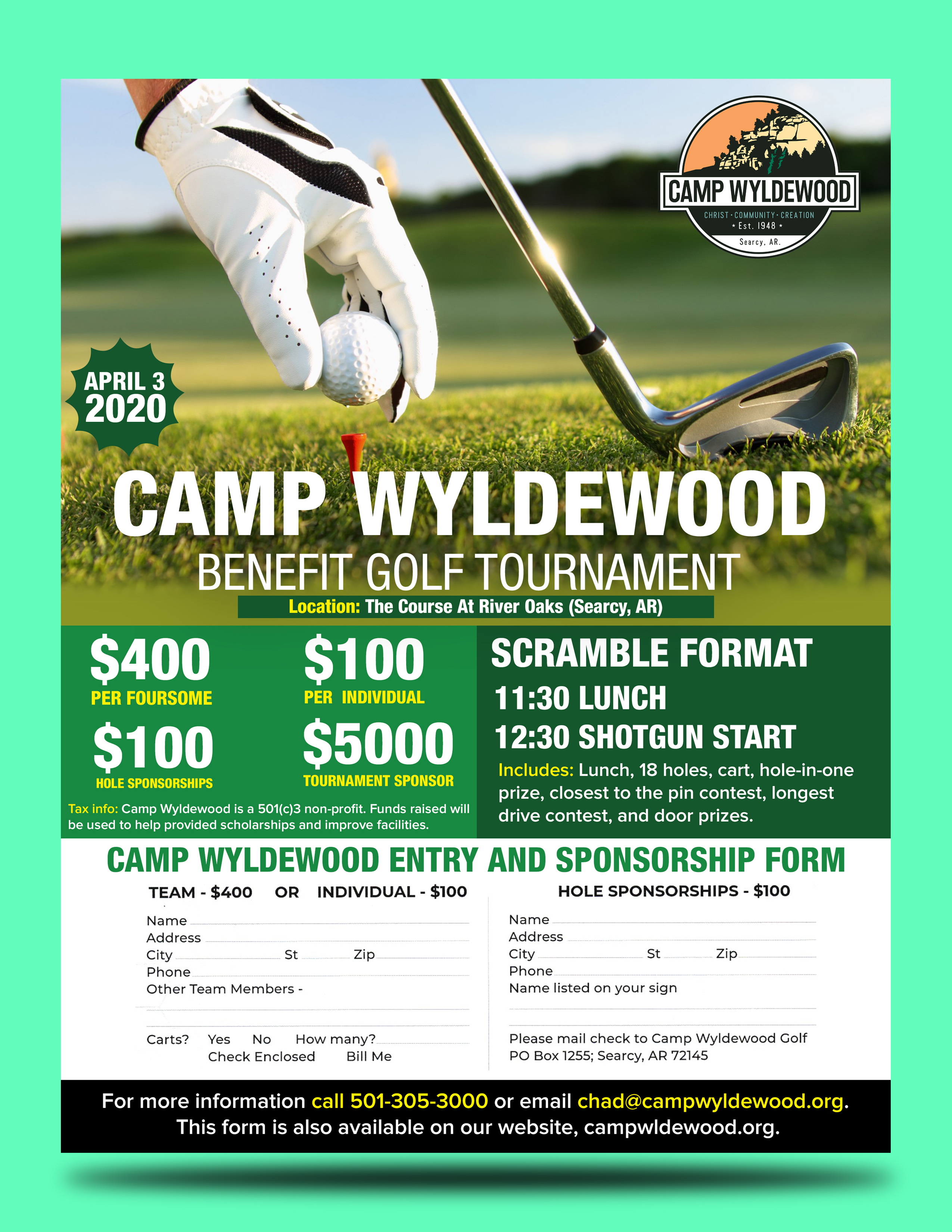 Flyer Design by nguruzzdng for Camp Wyldewood | Design #23396416
