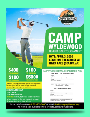 Flyer Design by nguruzzdng for Camp Wyldewood | Design: #23396426
