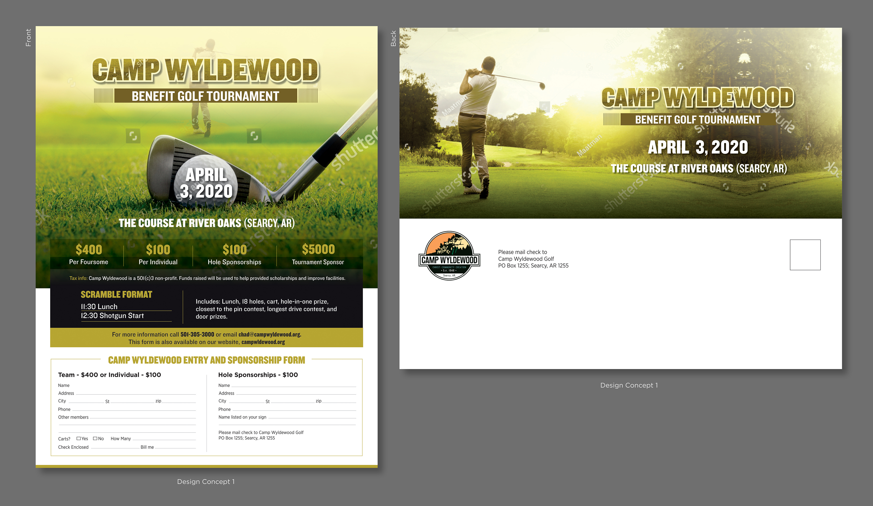 Flyer Design by D Creative for Camp Wyldewood | Design #23422428