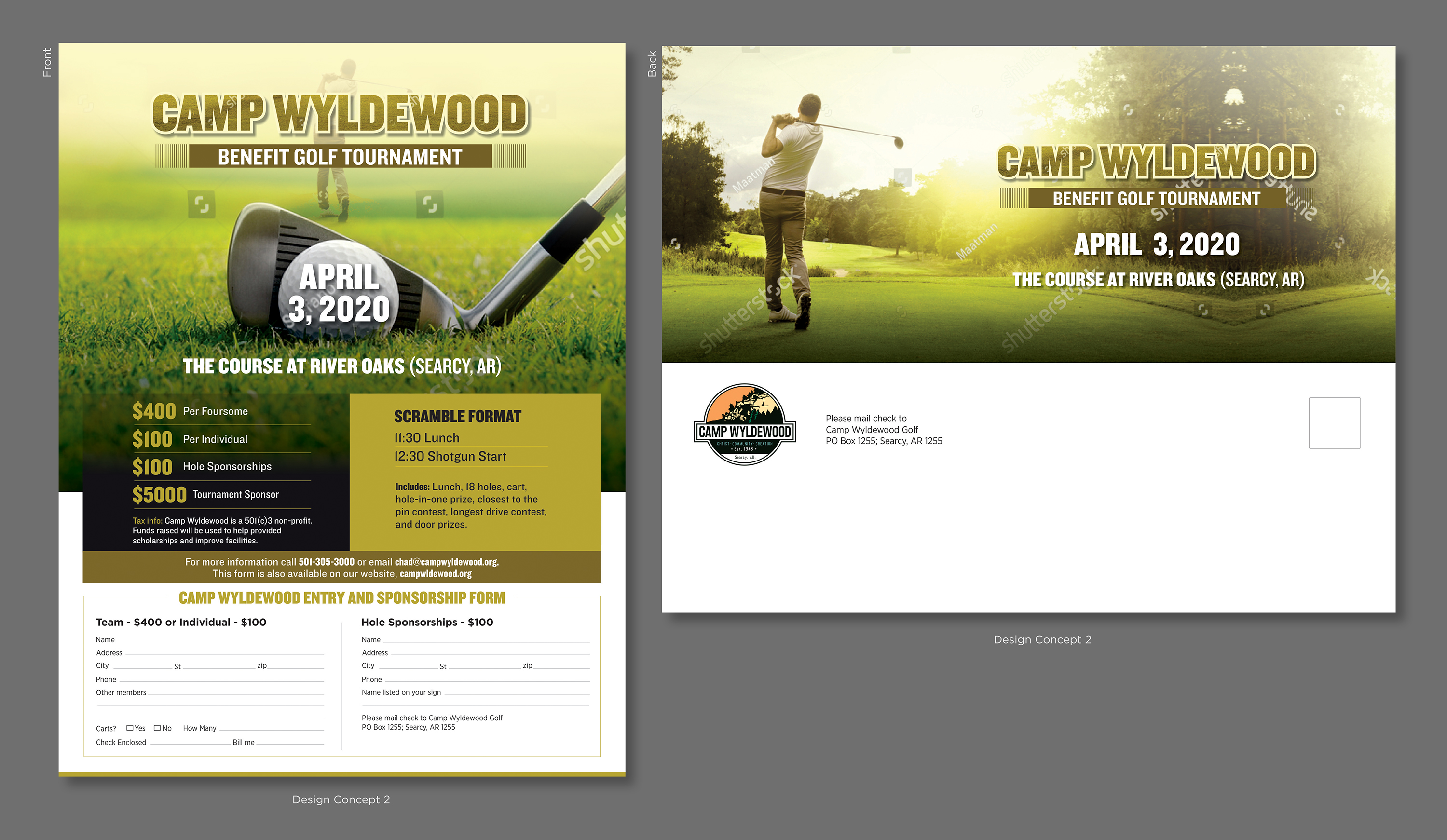 Flyer Design by D Creative for Camp Wyldewood | Design #23423829