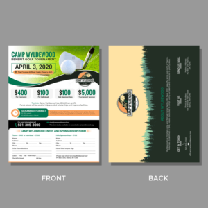 Flyer Design by innovative earth for Camp Wyldewood | Design: #23425800