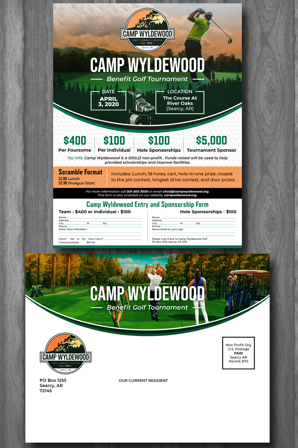 Design de Flyer par TSU Creations pour Camp Wyldewood | Design #23421402
