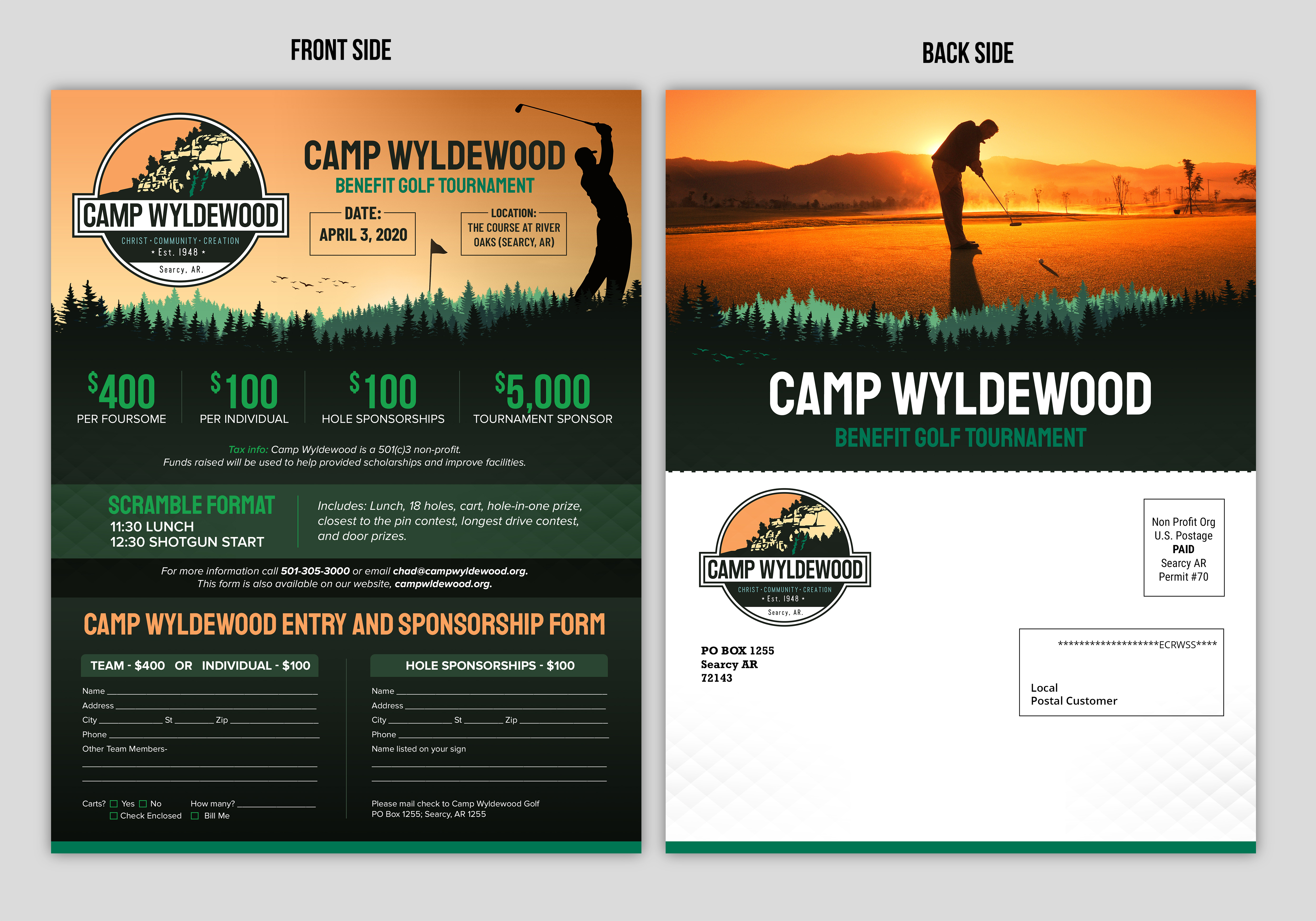 Flyer Design by SAI DESIGNS for Camp Wyldewood | Design: #23423996