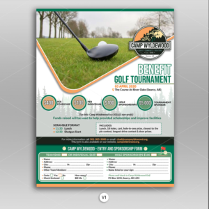 Flyer Design by DA. for Camp Wyldewood | Design: #23411403