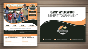 Flyer Design by CreativeFeather for Camp Wyldewood | Design #23426214