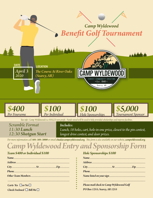 Flyer Design by filipcraft_1 for Camp Wyldewood | Design #23424699