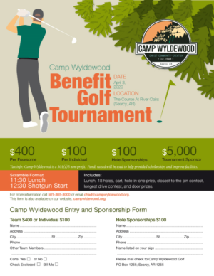 Flyer Design by filipcraft_1 for Camp Wyldewood | Design: #23425632