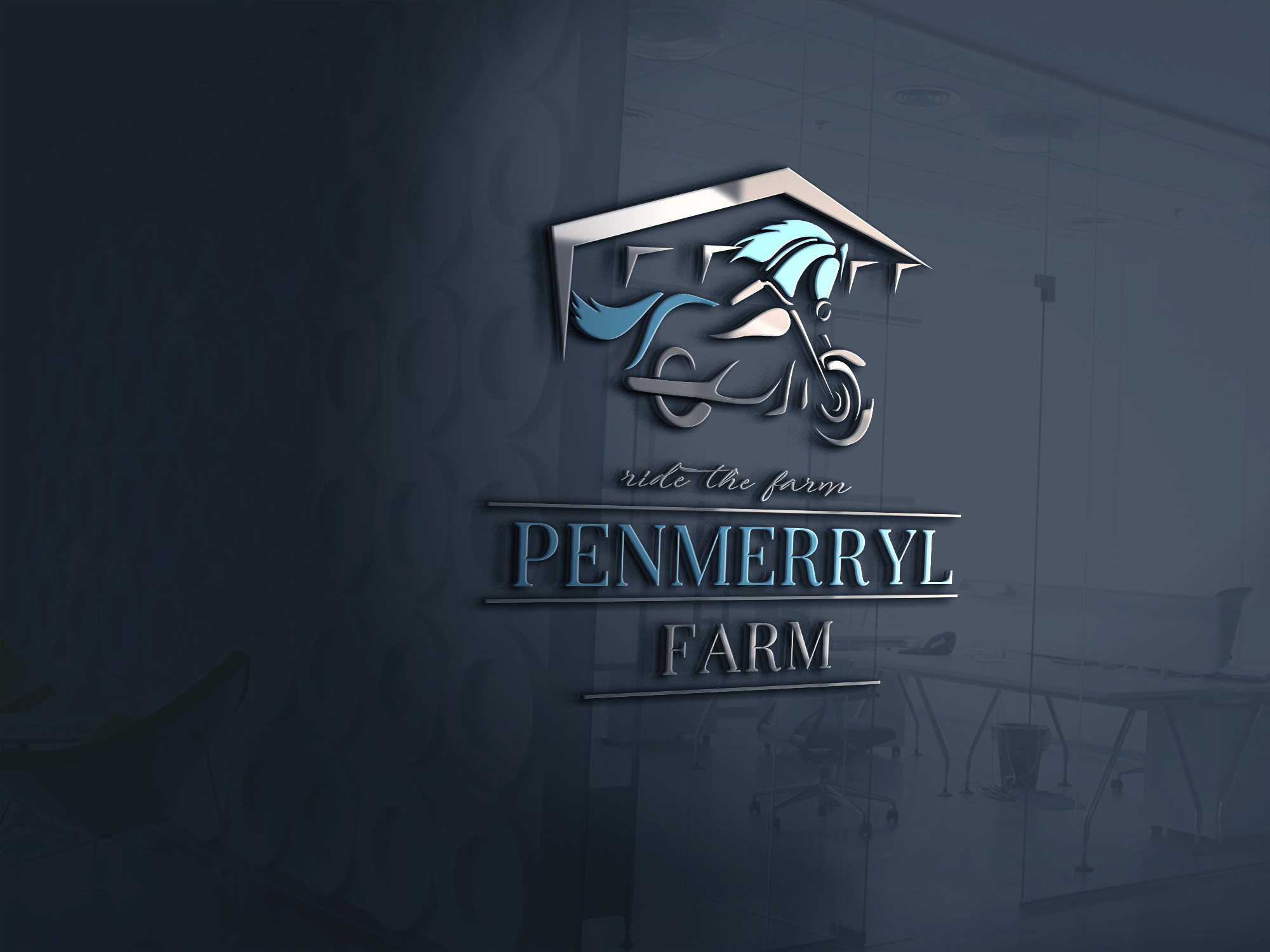 Logo Design by Ana Gocheva for Penmerryl Resort | Design #23450319