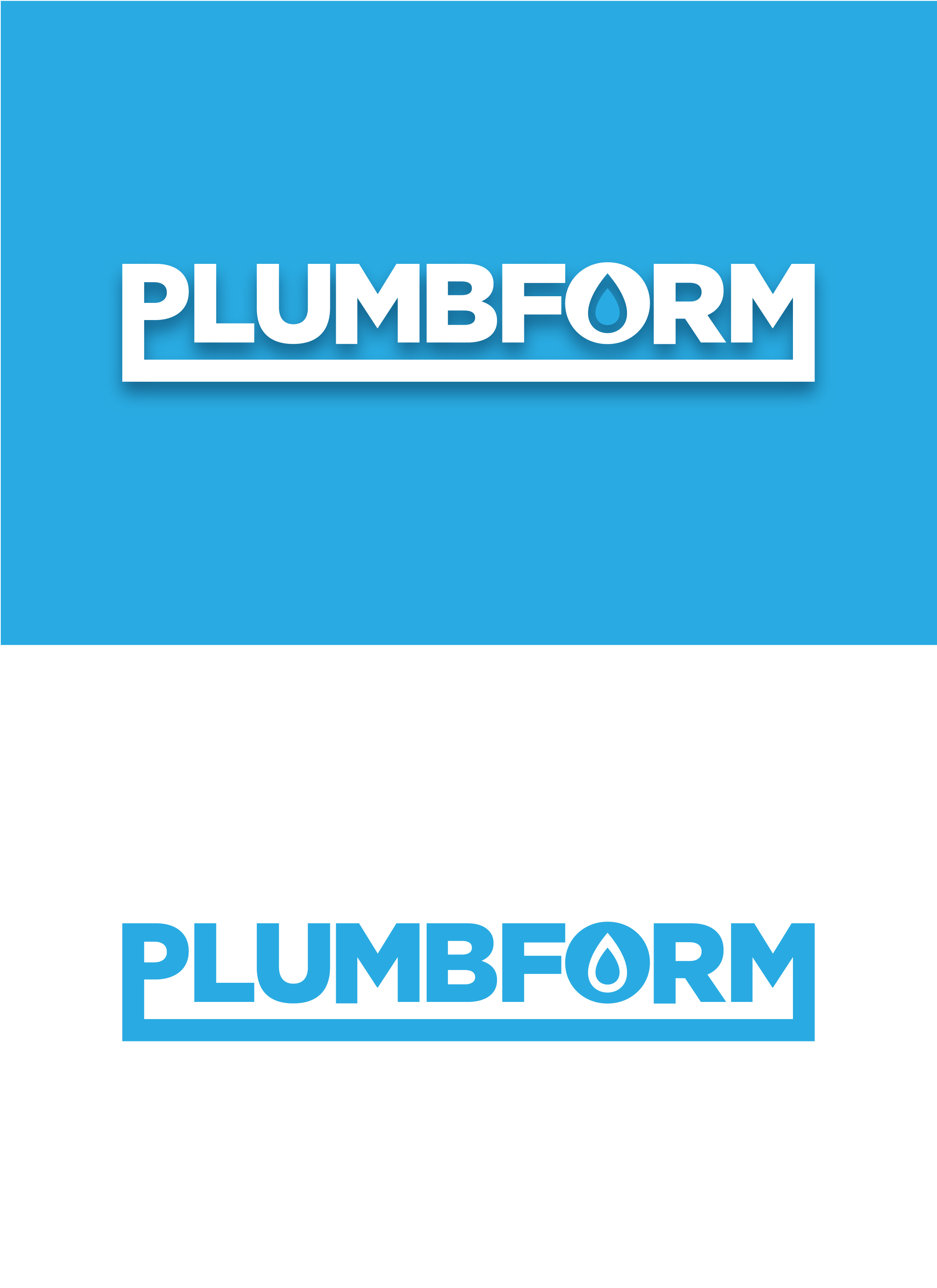 Logo Design by JLAGO for Plumbform  | Design #23433235