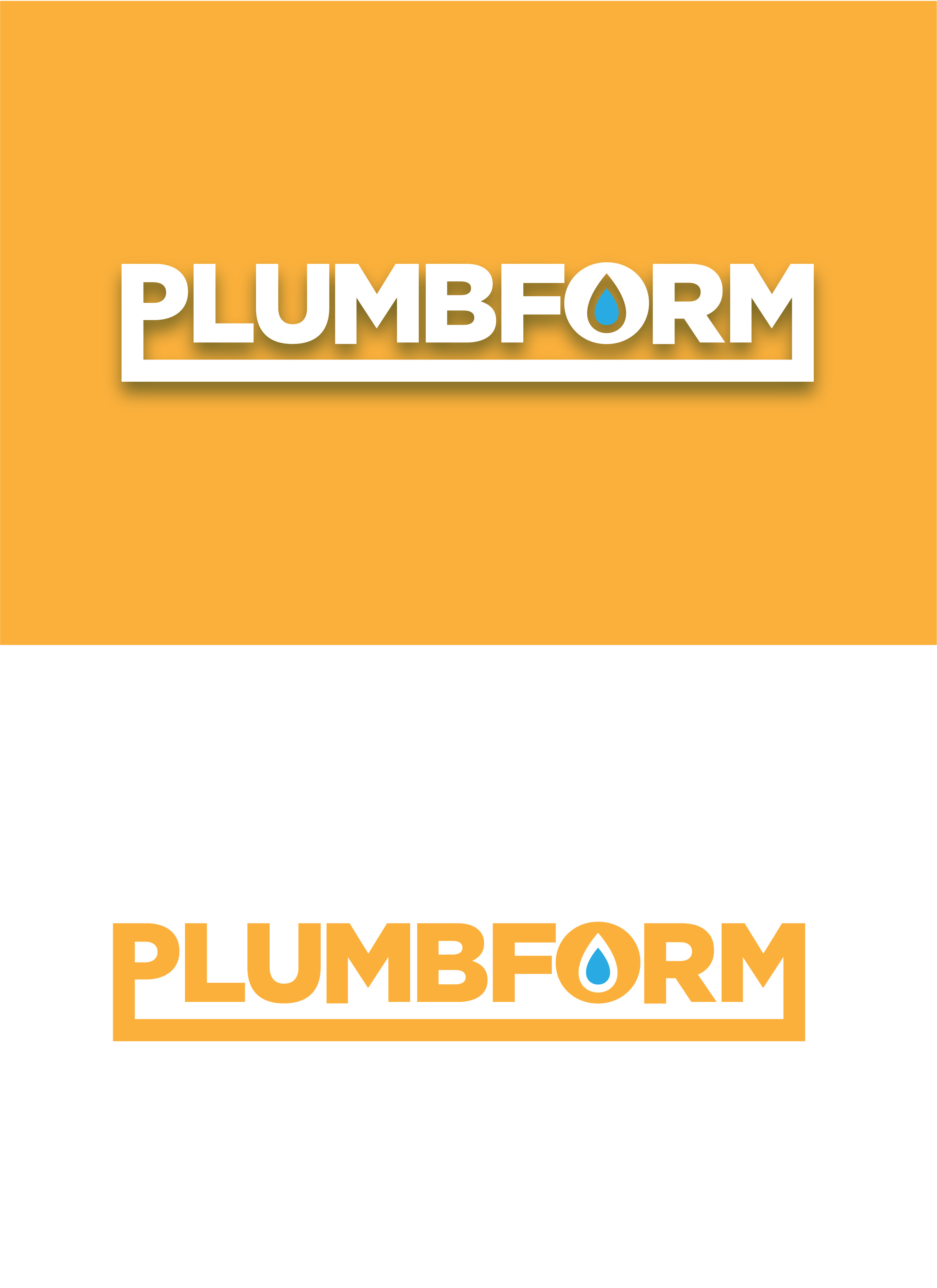 Logo Design by JLAGO for Plumbform  | Design #23433236