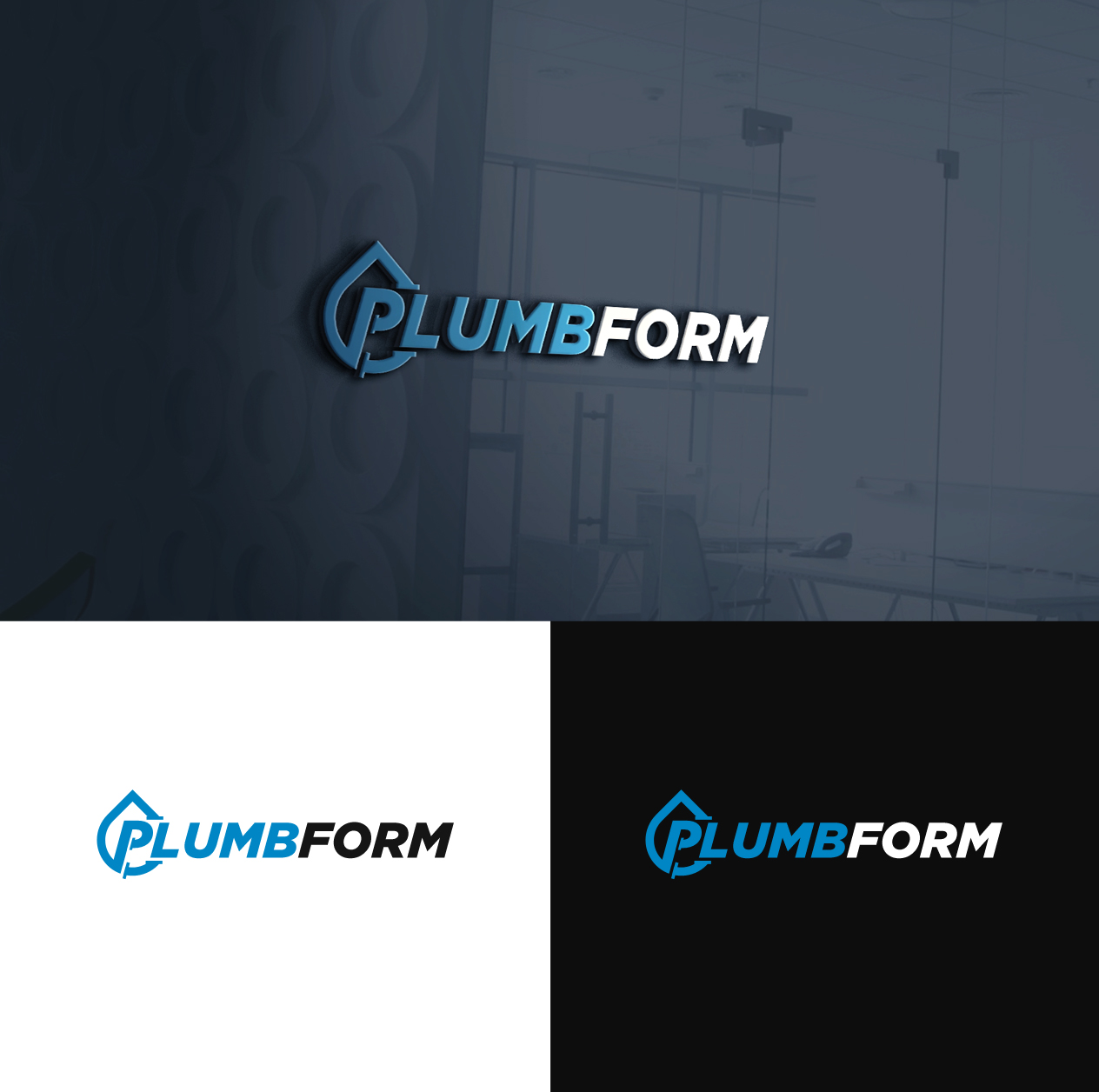 Logo Design by BehindSymbols for Plumbform  | Design #23398613