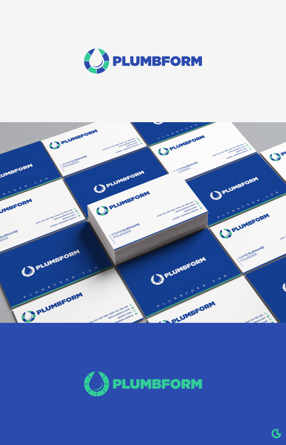 Logo Design by R!CKY for Plumbform  | Design #23431298