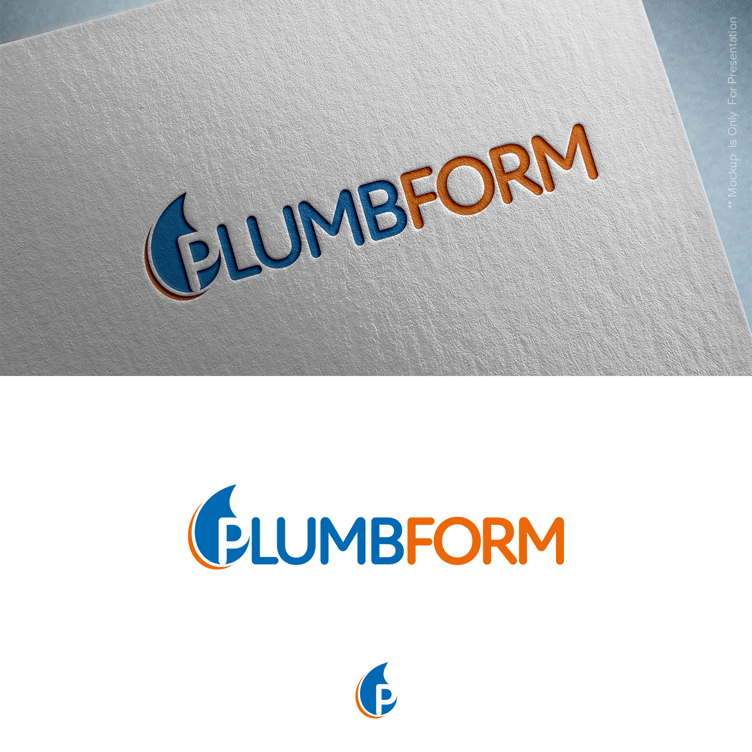 Logo Design by designbysy for Plumbform  | Design #23404853