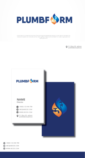 Logo Design by graphicevolution for Plumbform  | Design: #23399373