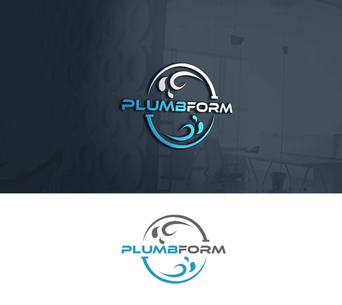 Logo Design by CreativeBaba for Plumbform  | Design #23396194