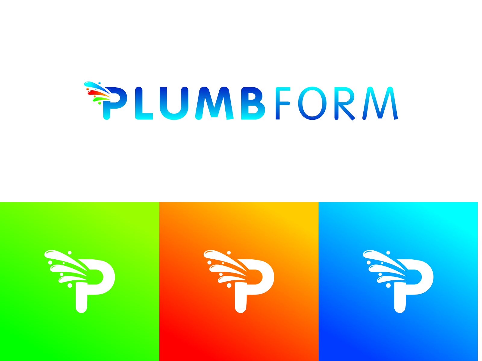 Logo Design by Bemer Tasarim for Plumbform  | Design #23422257