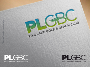 Pike Lake Golf & Beach Club | Logo-Design von Atvento Graphics
