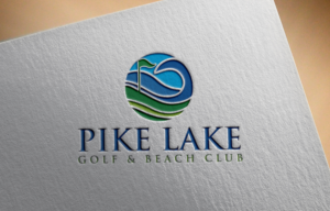 Pike Lake Golf & Beach Club | Logo-Design von Mr. Shakib's Design Studio