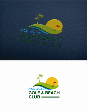 Pike Lake Golf & Beach Club | Logo-Design von dorna 2