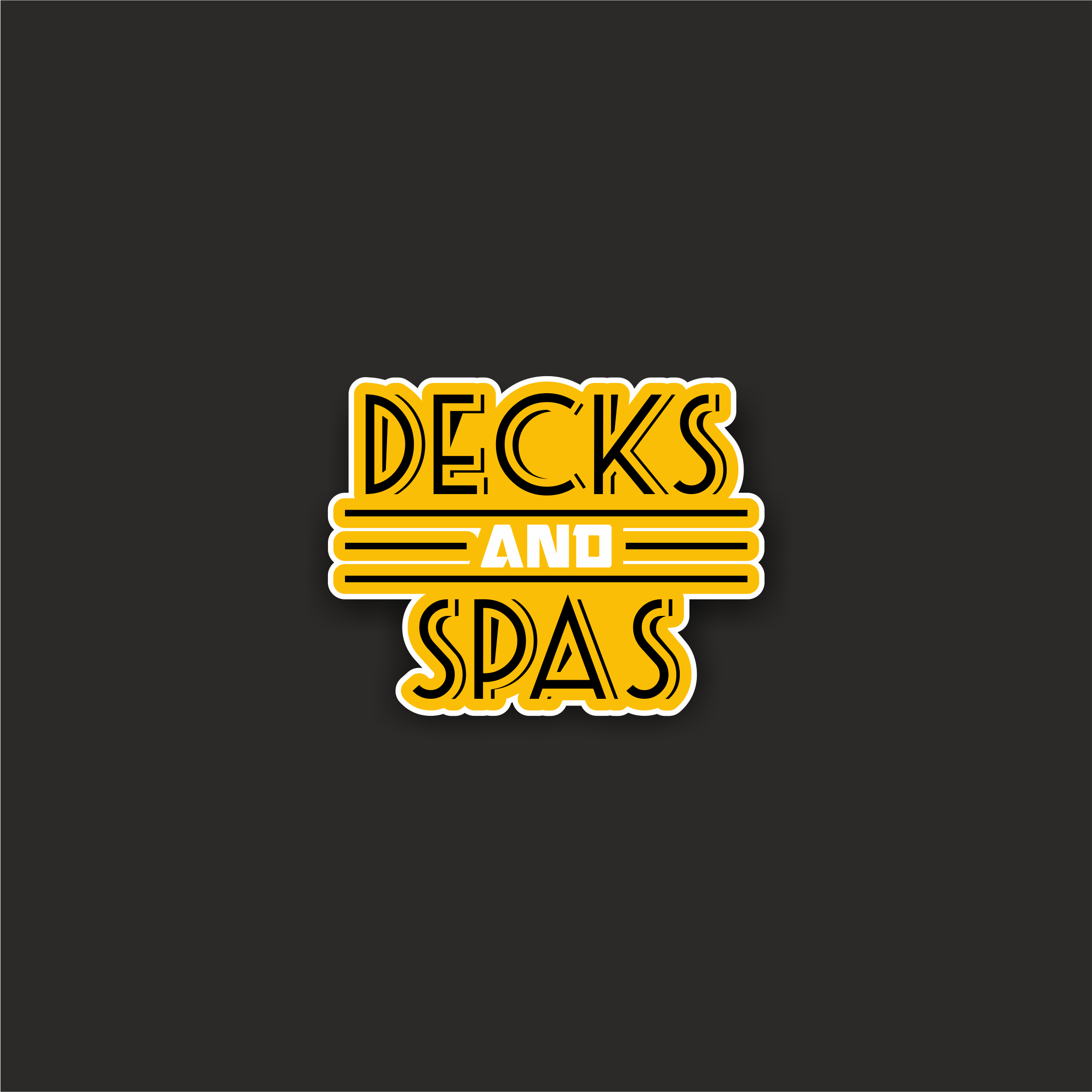 Diseño de Logo por eugenv para Decks and spas | Diseño #23399644