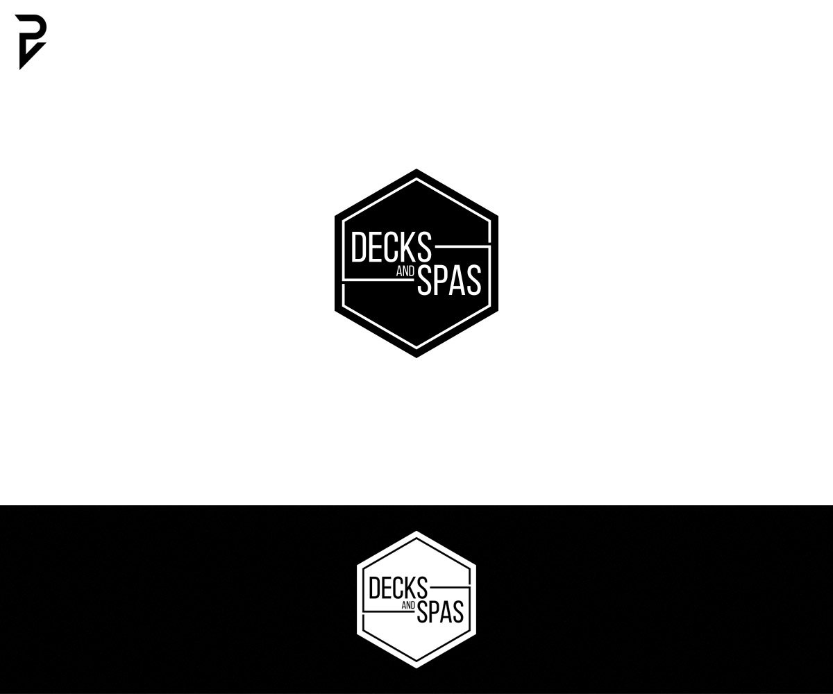 Logo Design by poisonvectors for Decks and spas | Design #23399960