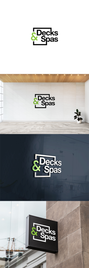 Logo Design by anshtoyj for Decks and spas | Design: #23399440
