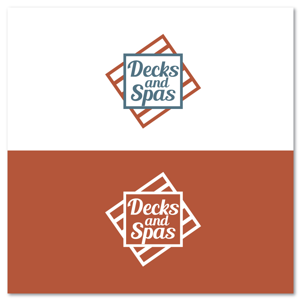 Logo Design by Sujit Banerjee for Decks and spas | Design: #23398251