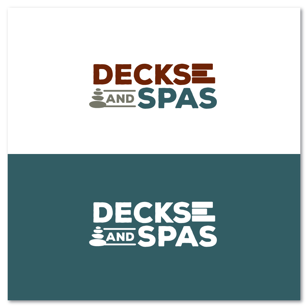 Logo Design by Sujit Banerjee for Decks and spas | Design #23398252