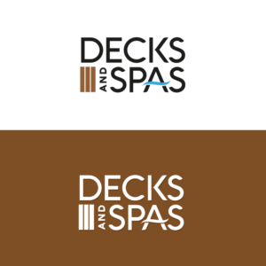 Logo Design by Sujit Banerjee for Decks and spas | Design: #23398253