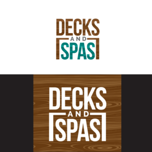 Logo Design by Sujit Banerjee for Decks and spas | Design: #23398254
