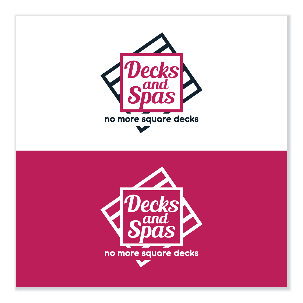Logo Design by Sujit Banerjee for Decks and spas | Design #23548362